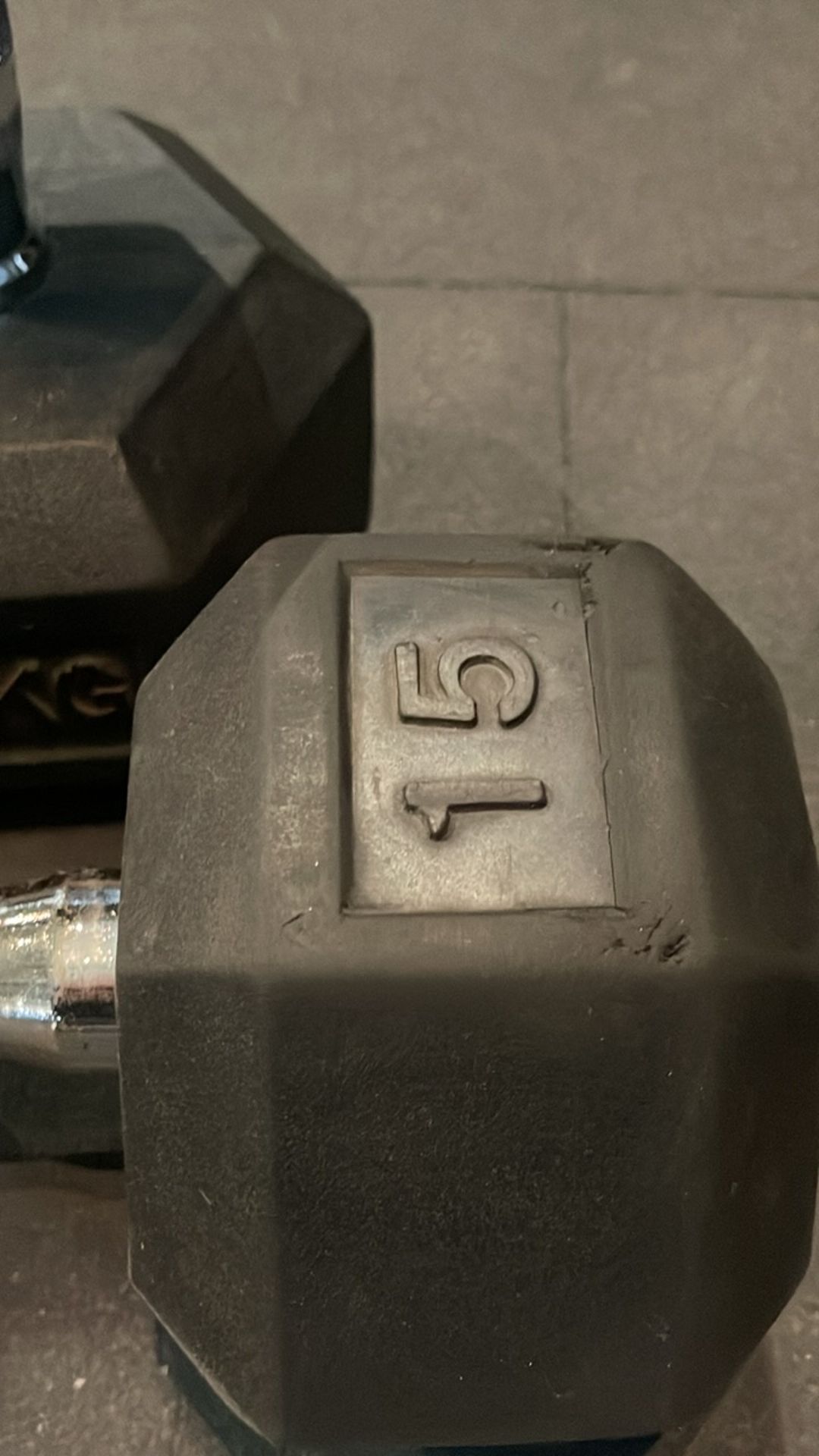 Blk Box 15kg Dumbell Pair - Image 4 of 4