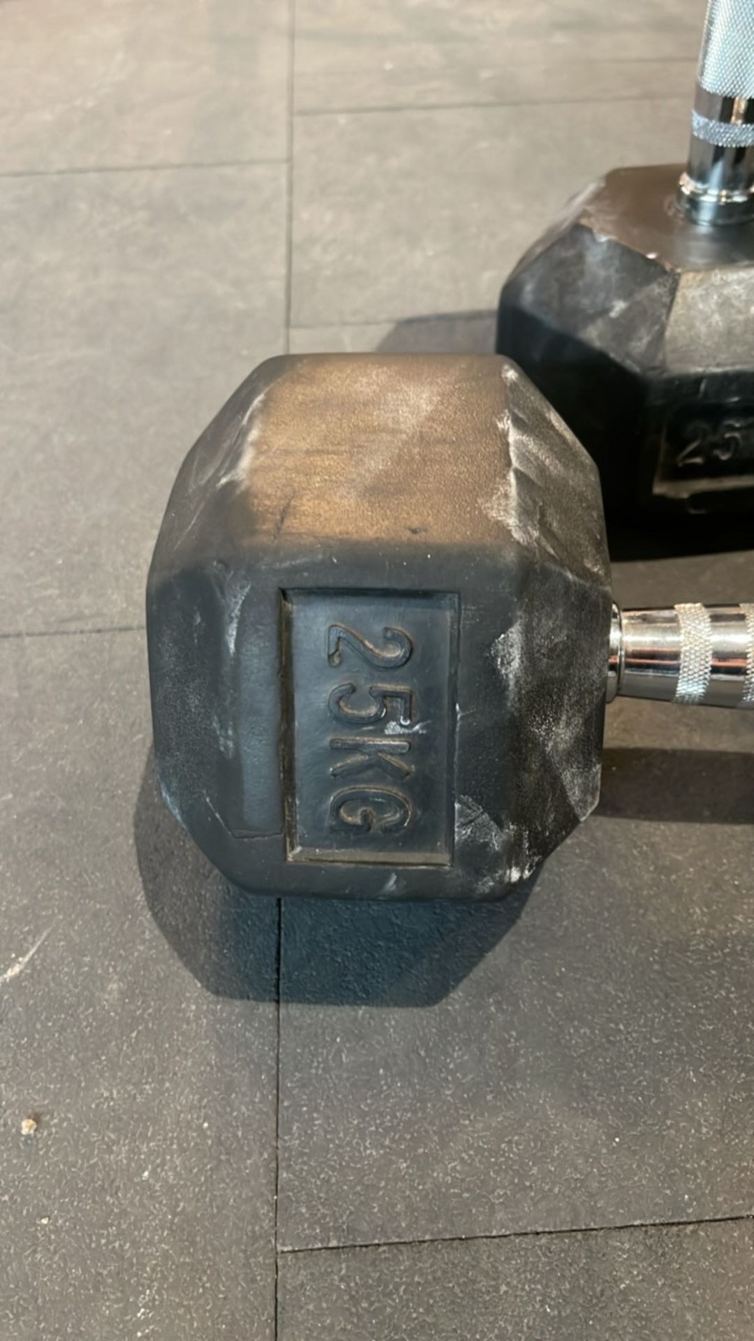 Blk Box 25kg Dumbell Pair - Image 2 of 4