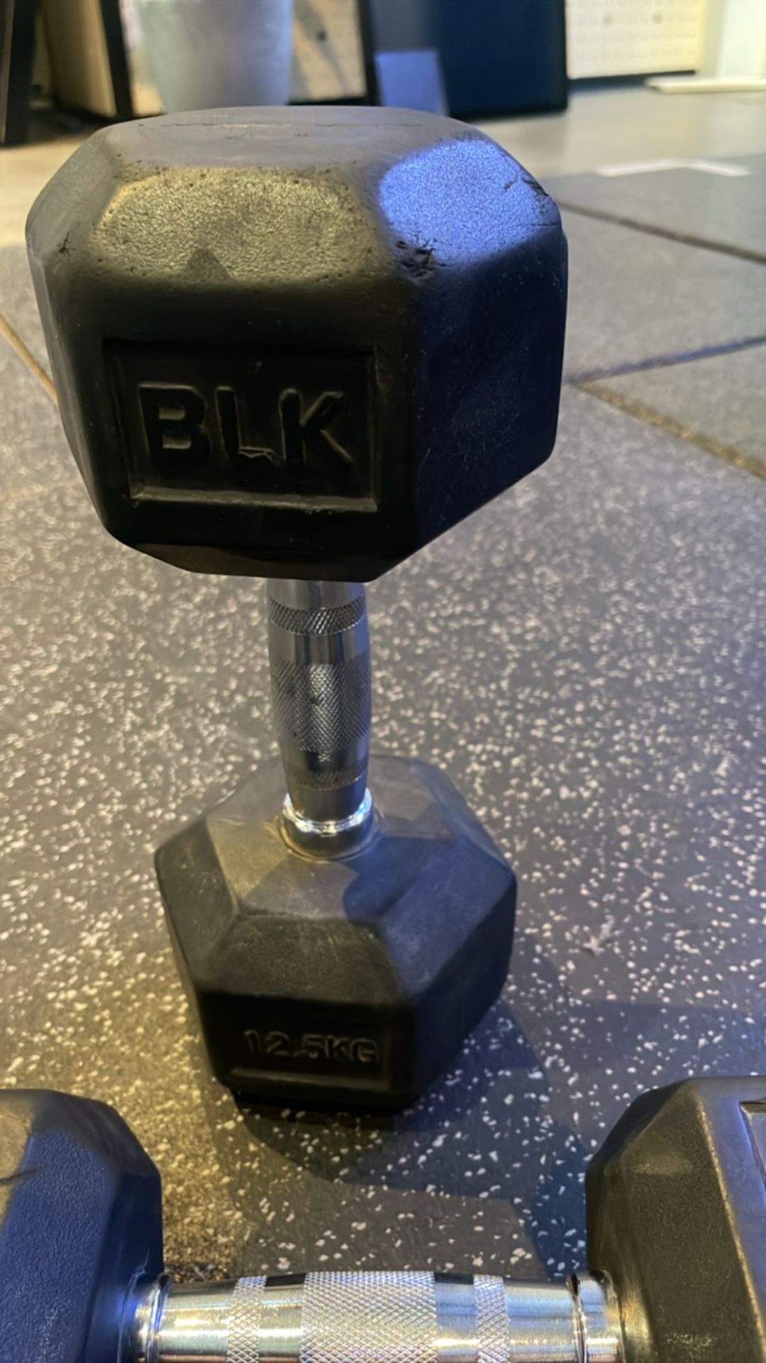 Blk Box 12.5kg Dumbell Pair - Image 4 of 4