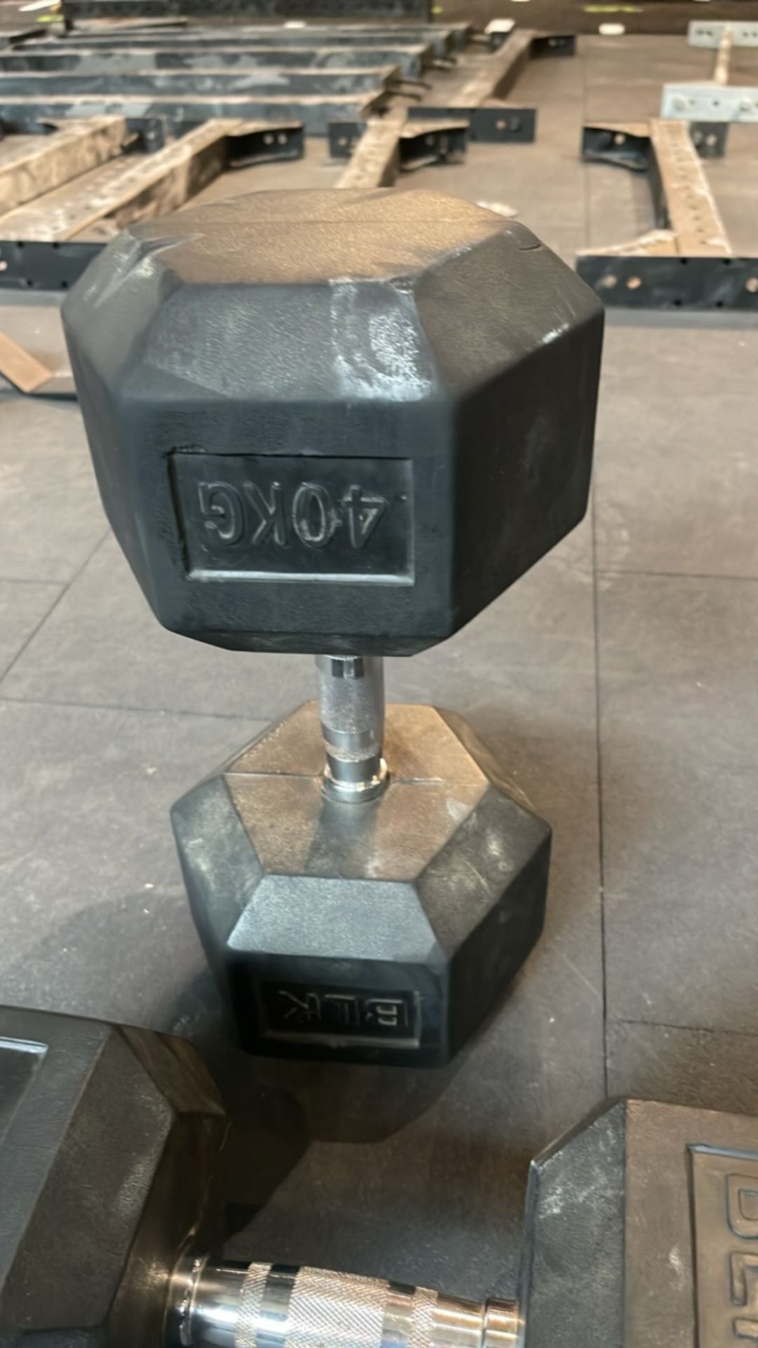 Blk Box 40kg Dumbell Pair - Image 4 of 4