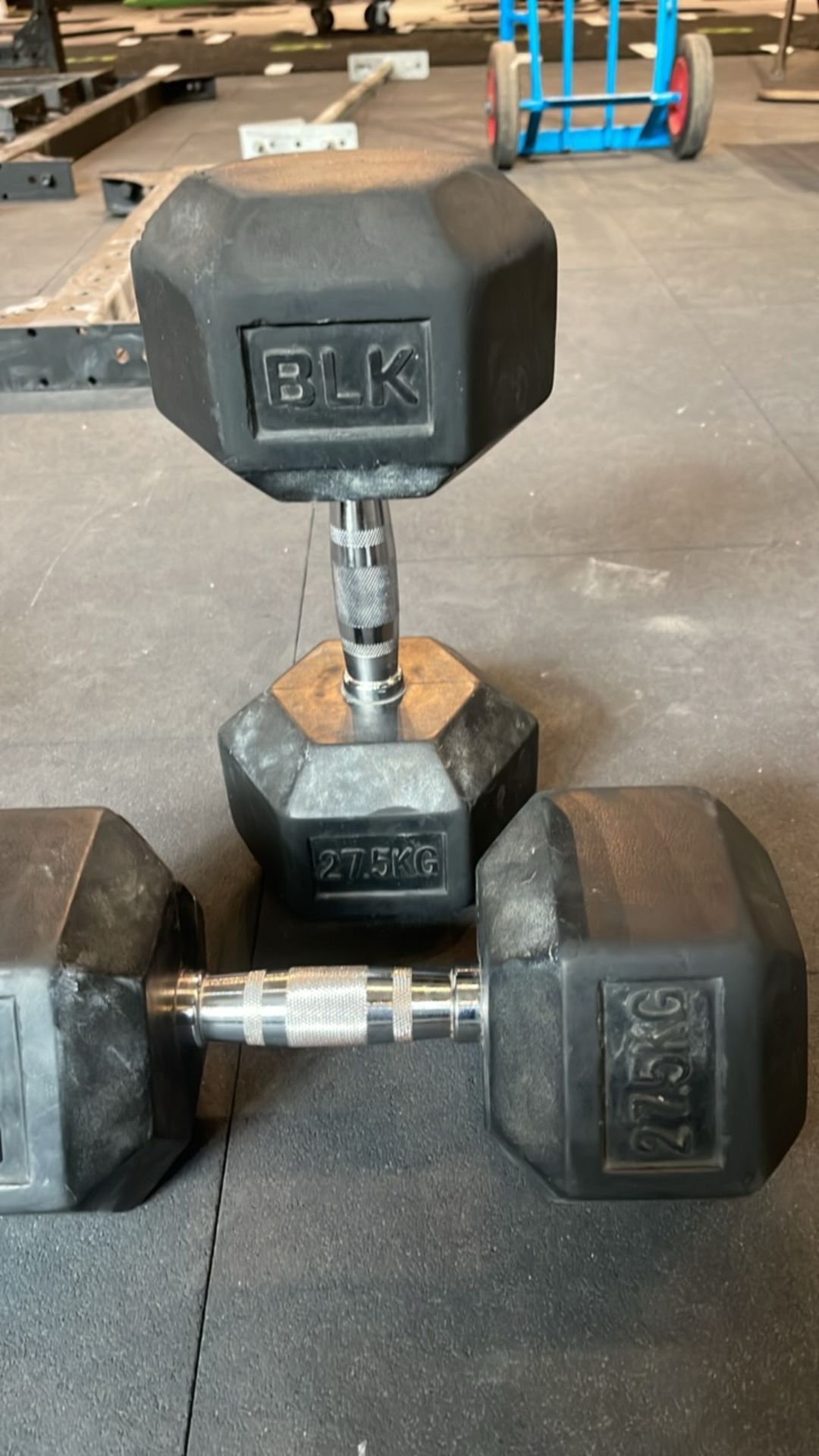 Blk Box 27.5kg Dumbell Pair - Image 4 of 4