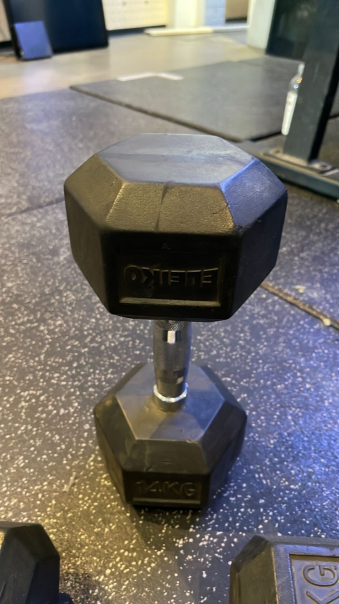 Eleiko 14kg Dumbell Pair - Bild 4 aus 5