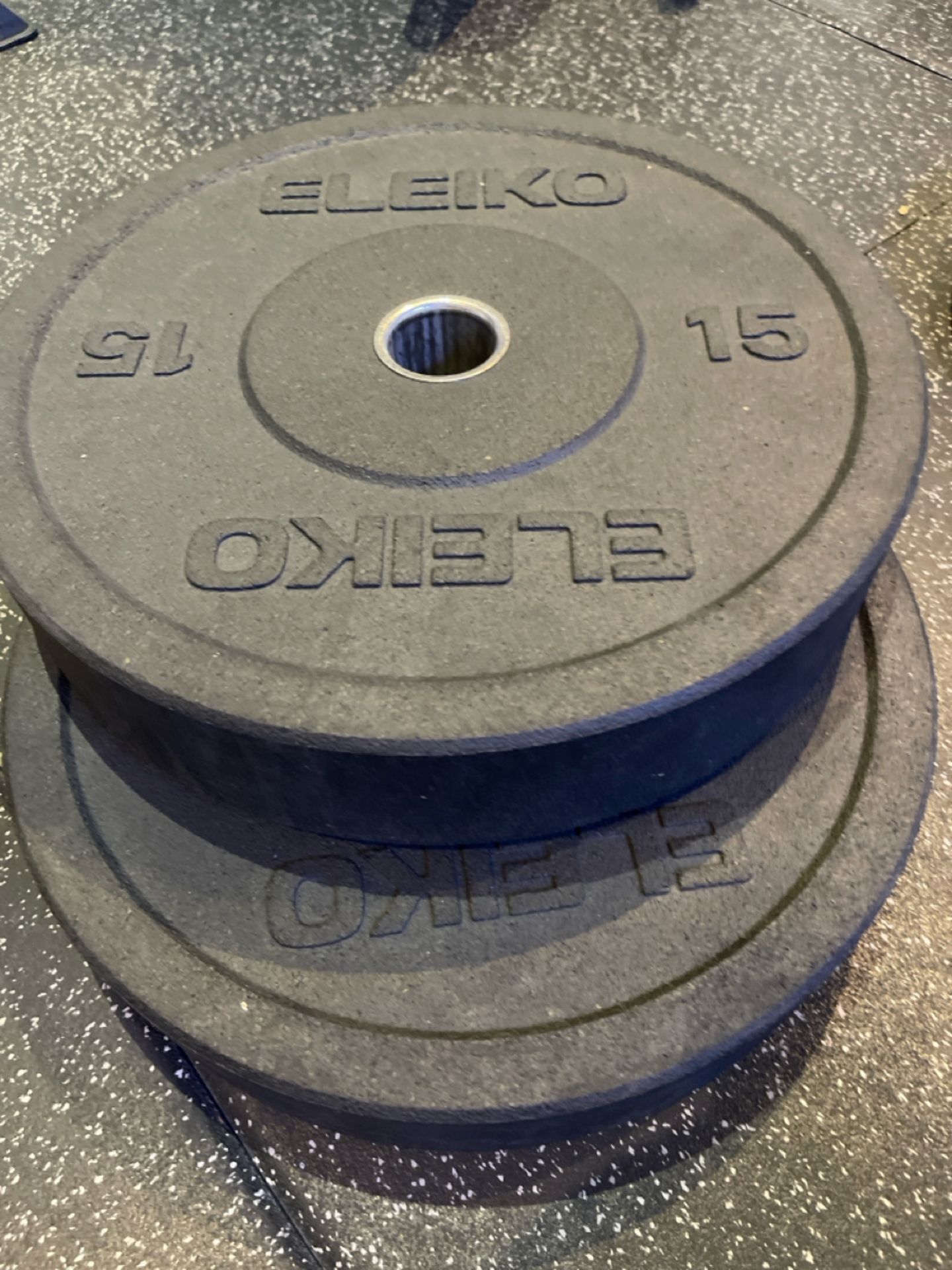 Eleiko Plates 15kg x2 - Image 2 of 2