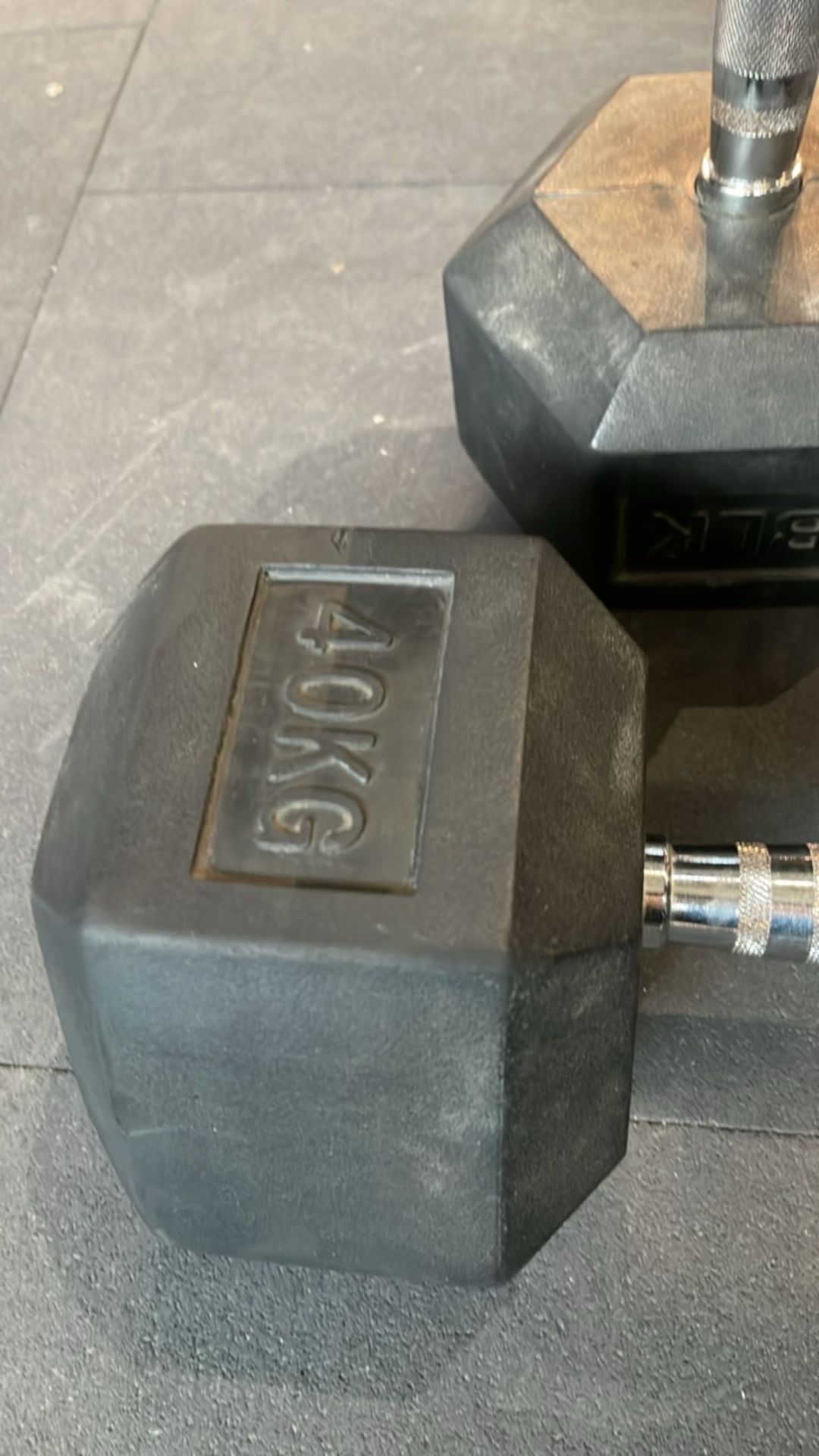 Blk Box 40kg Dumbell Pair - Image 2 of 4