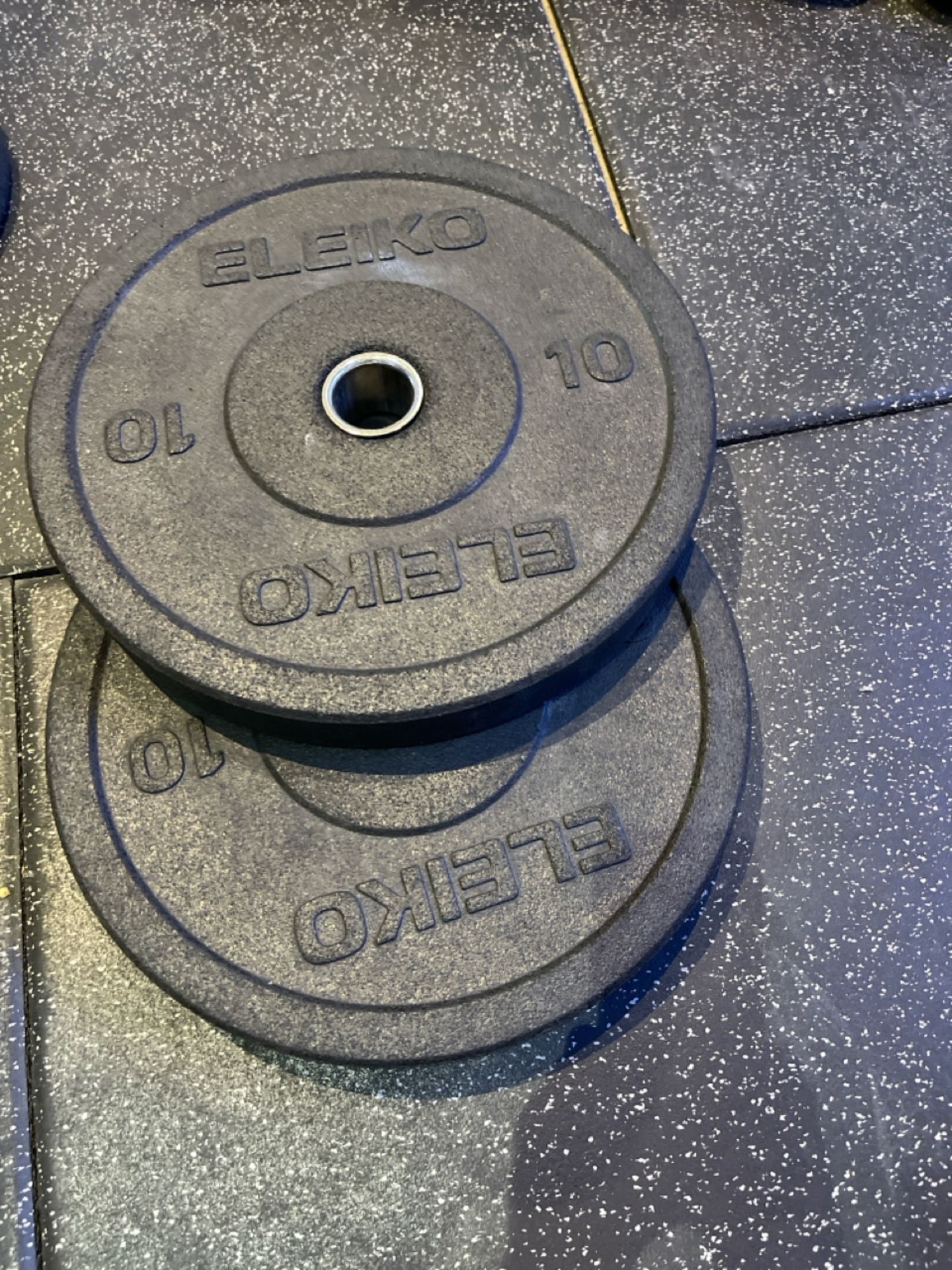 Eleiko Plates 10kg x2 - Image 2 of 2