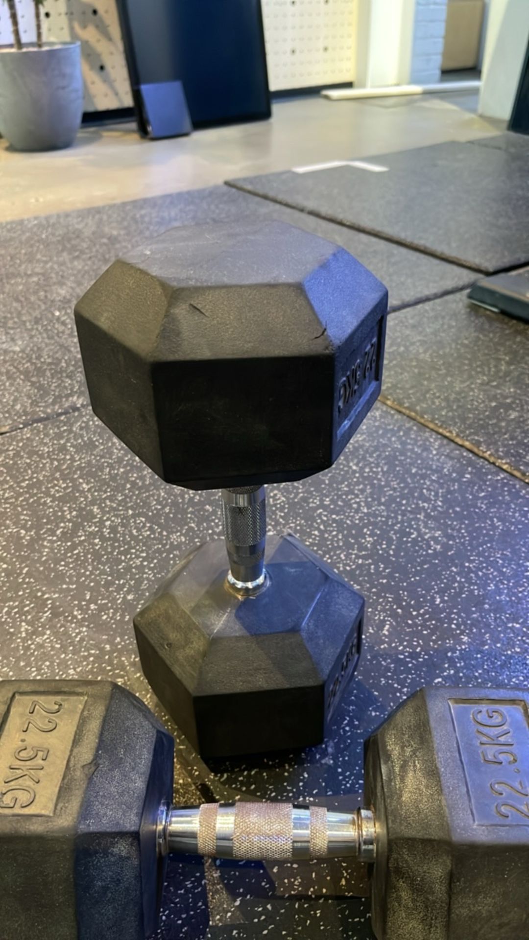 Blk Box 22.5kg Dumbell Pair - Image 3 of 5