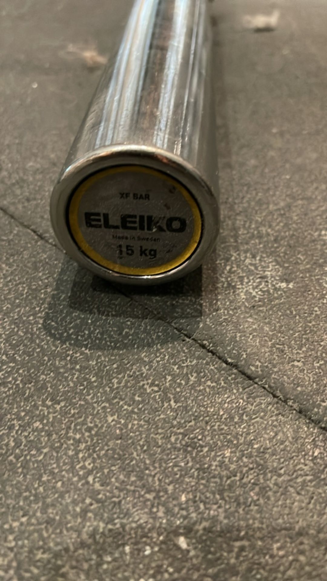 Eleiko 15kg Olympic Barbell - Image 3 of 3