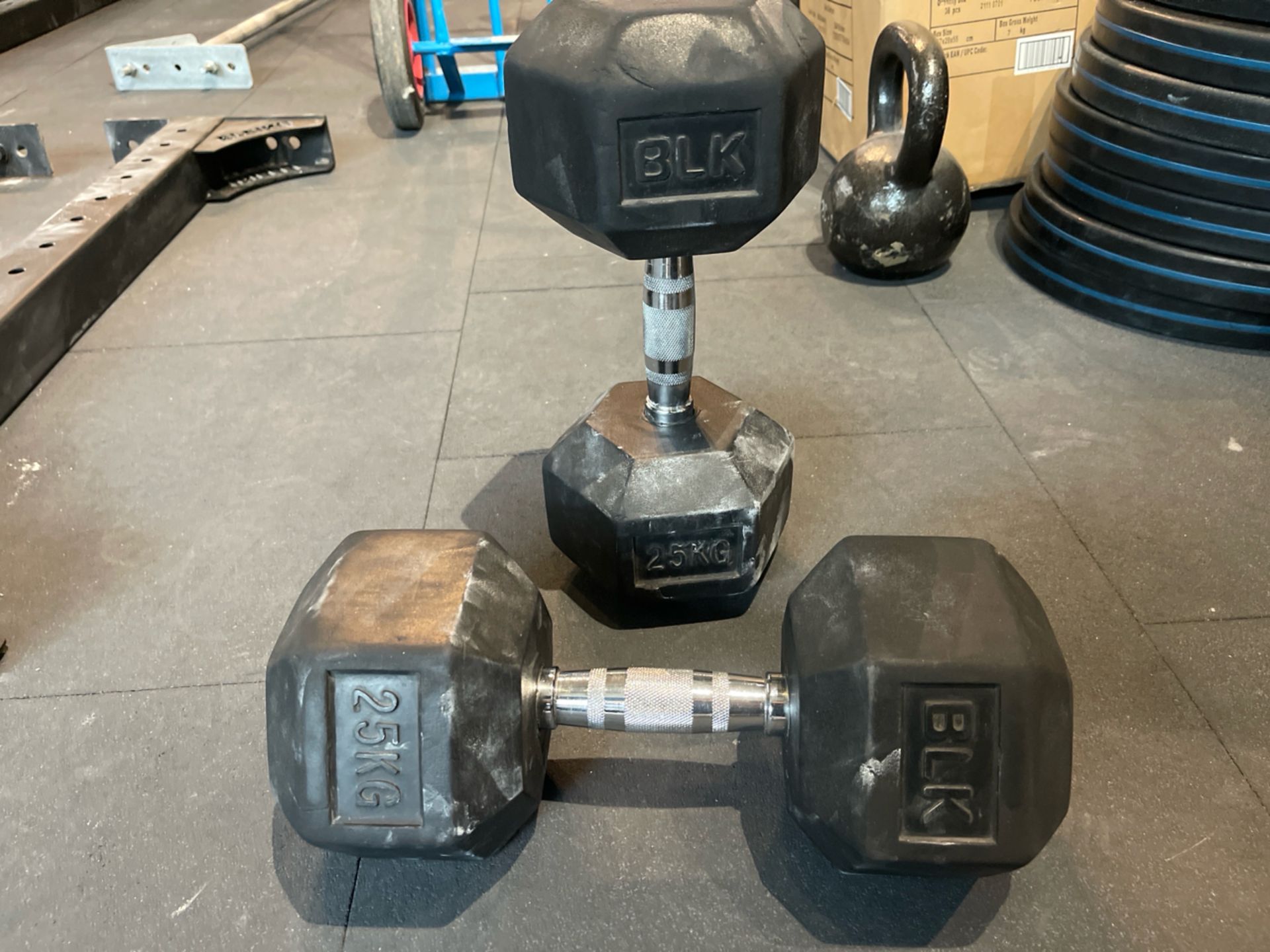 Blk Box 25kg Dumbell Pair