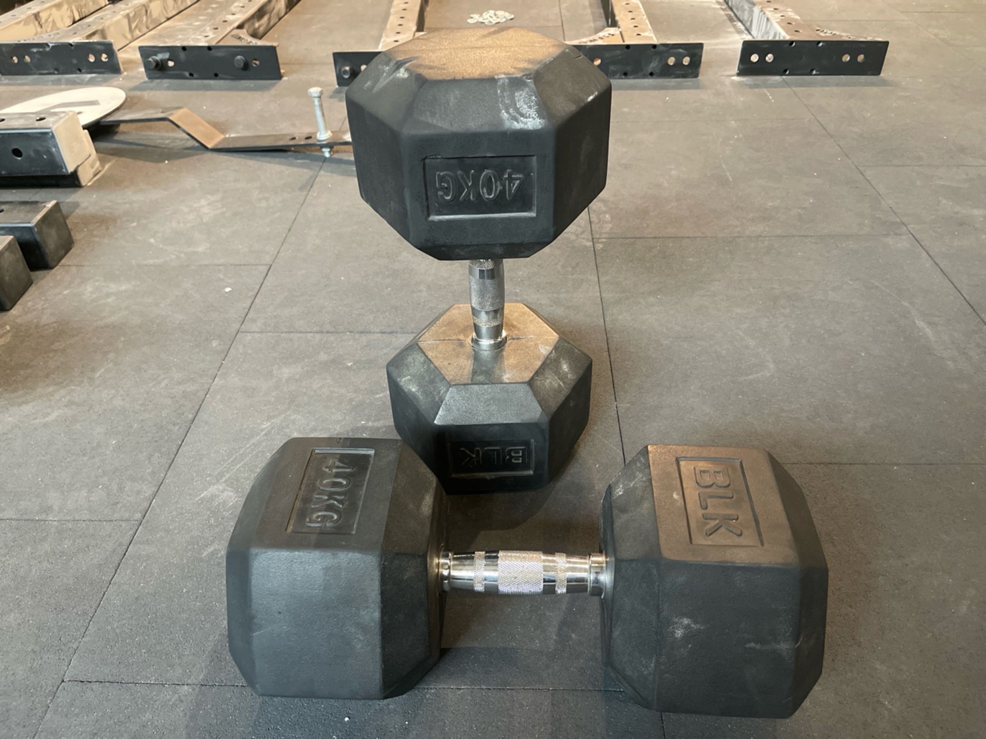 Blk Box 40kg Dumbell Pair