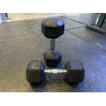 Blk Box 12.5kg Dumbell Pair