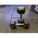 Blk Box 8kg Dumbell Pair