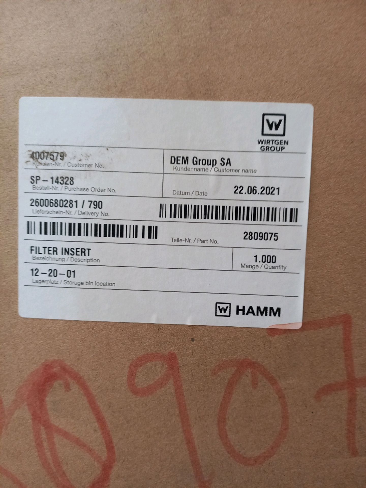 HAMM Spares - Image 19 of 98