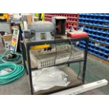 Mobile Work Table with Sidamo Bench TM200B