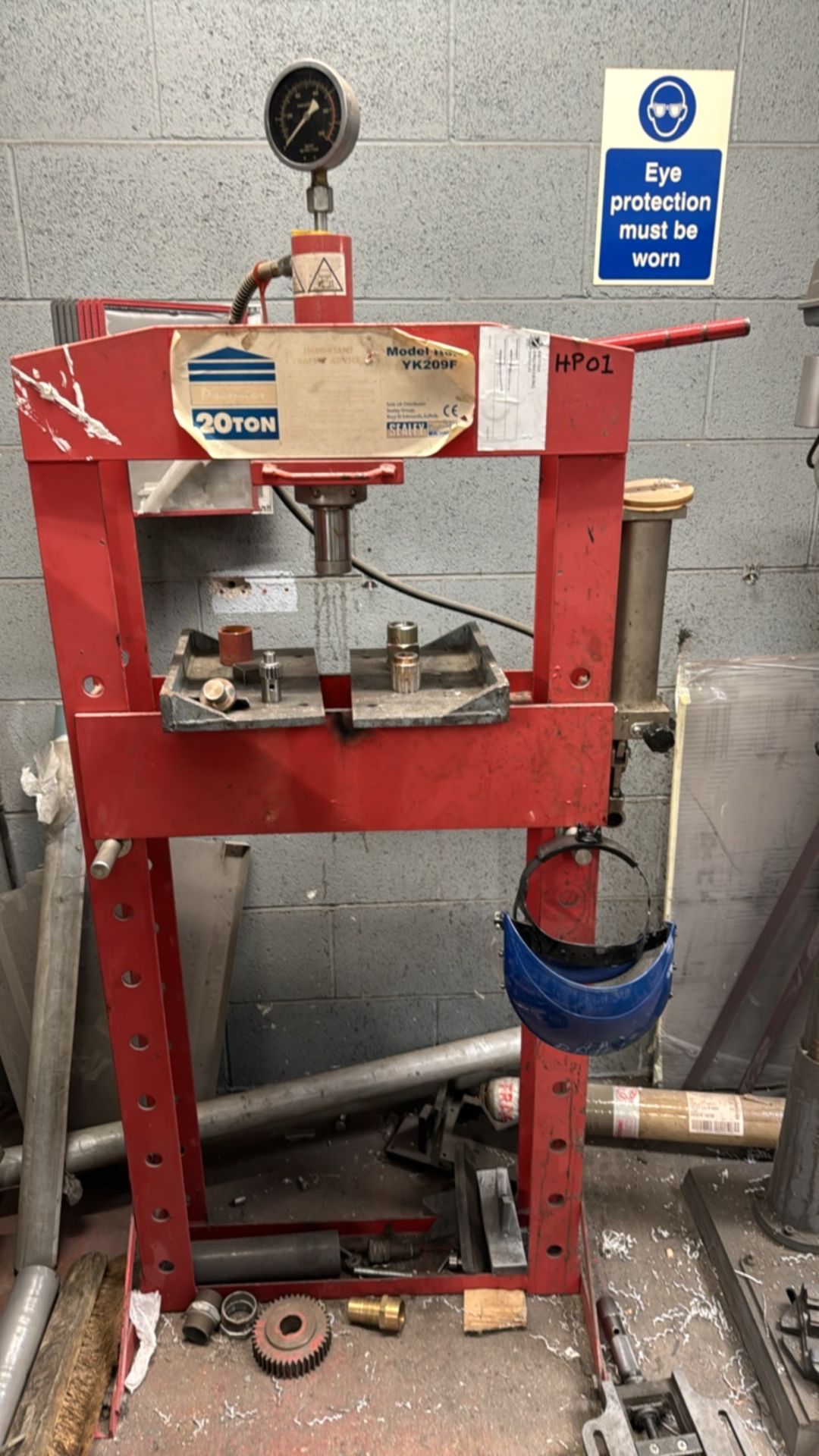 Premier 20Ton Hydraulic Press - Image 2 of 10