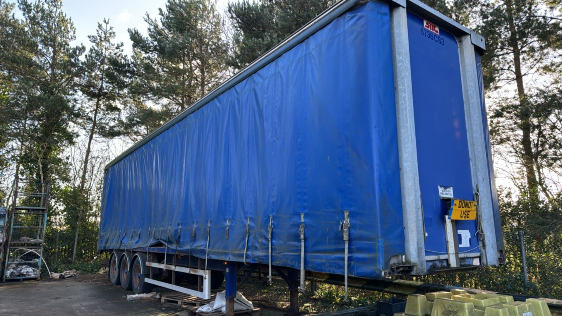 40ft Curtain Sider Trailer - Image 2 of 6