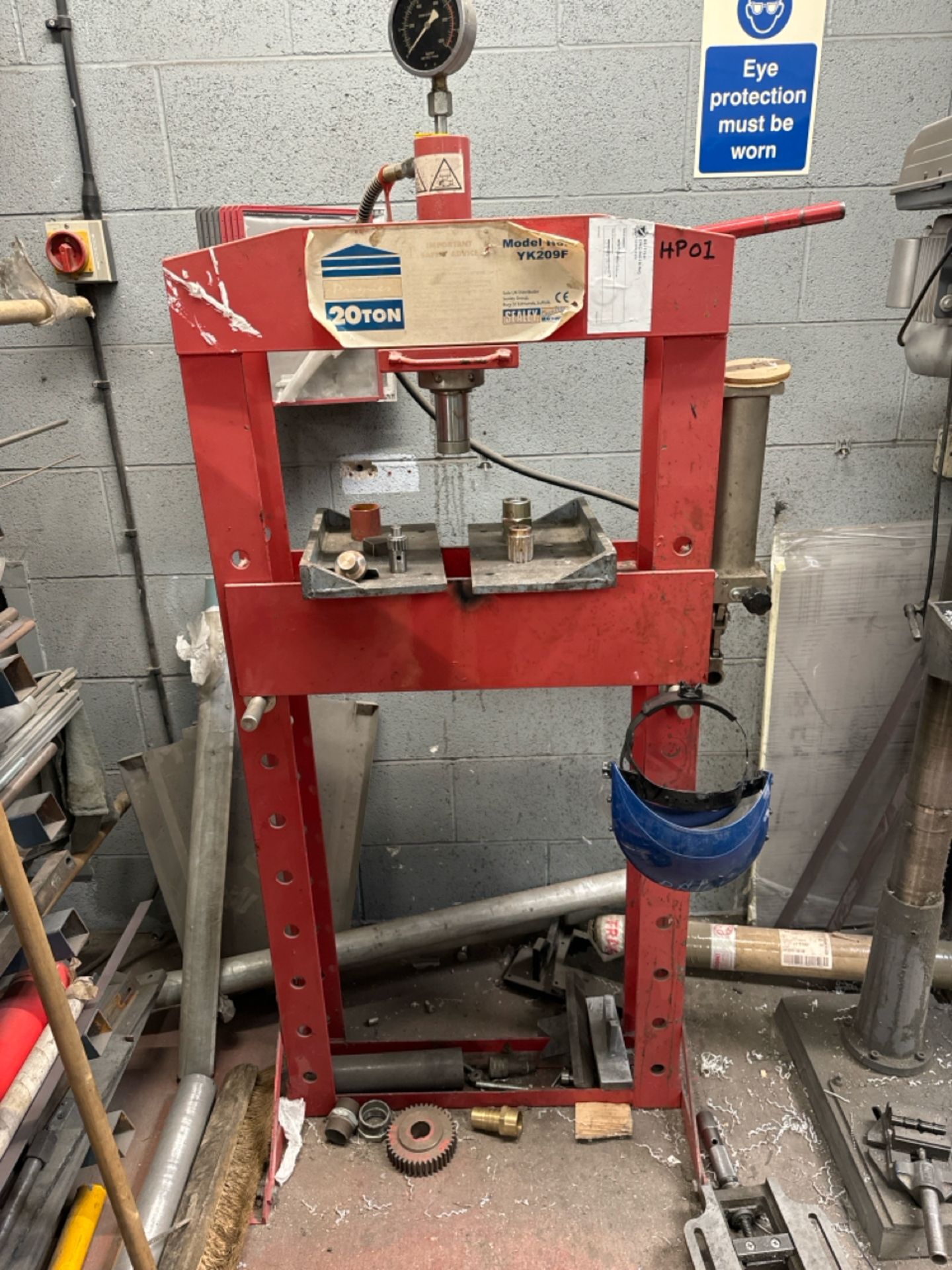 Premier 20Ton Hydraulic Press