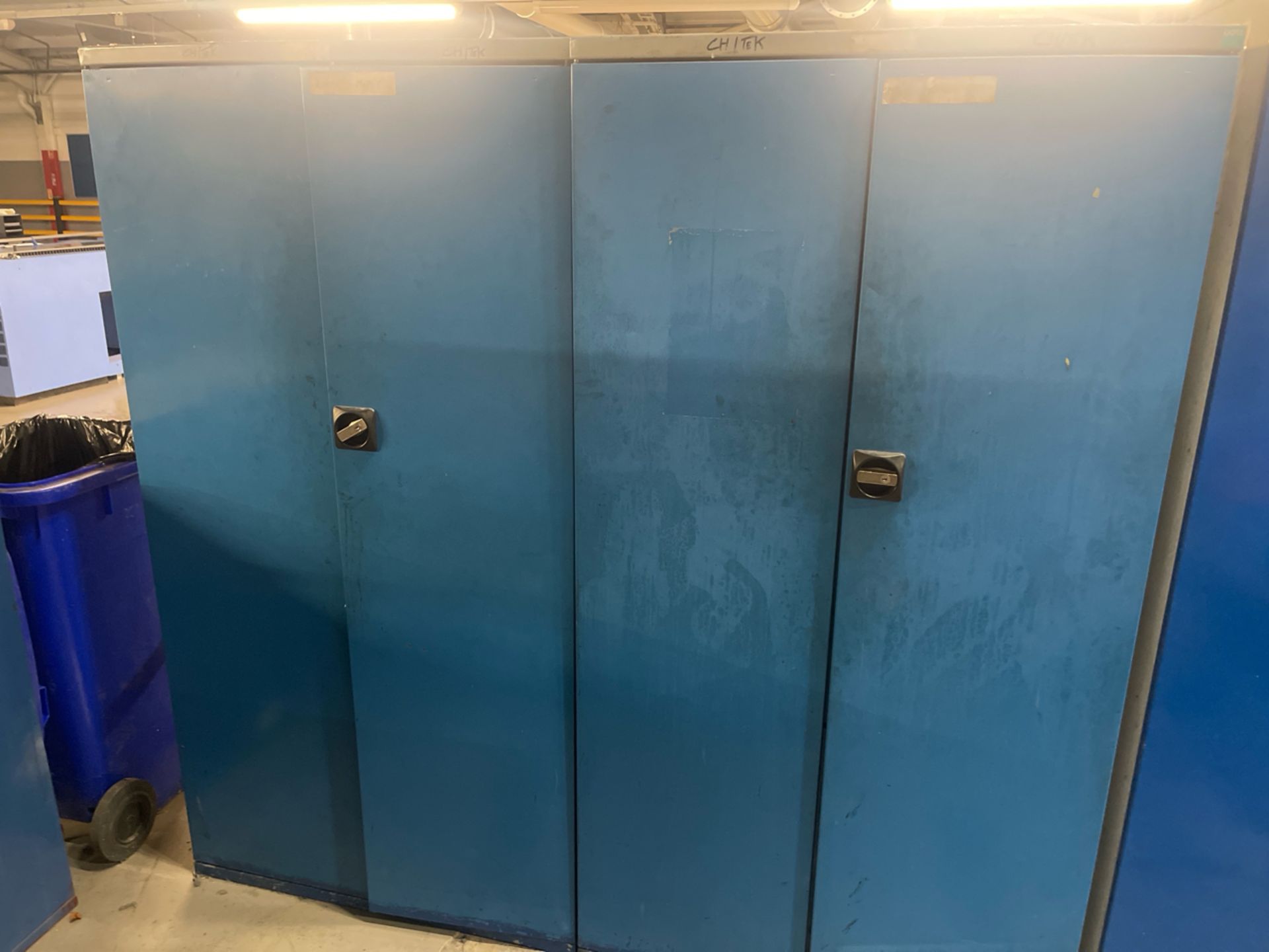 Pair Of Bott Metal Storage Cabinets