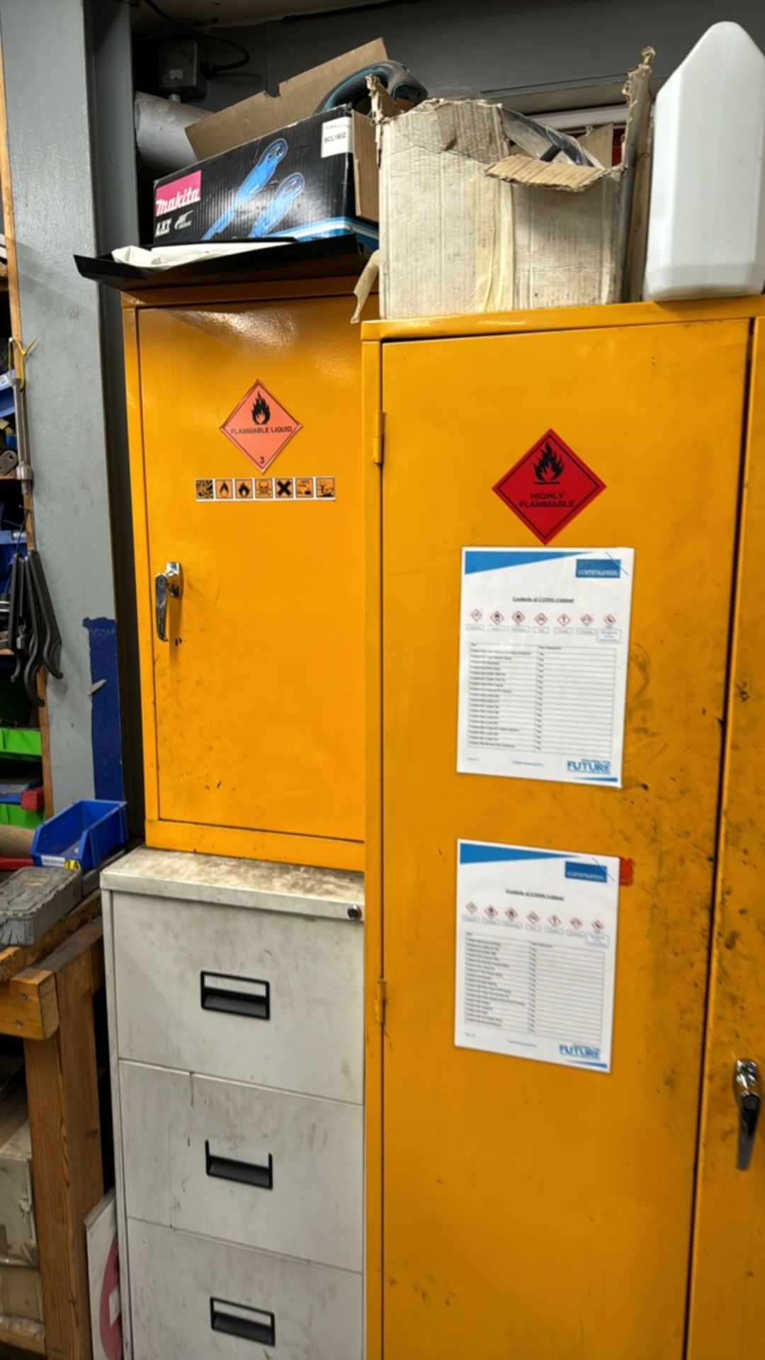 Assorted COSHH Cabinets x3 - Image 4 of 5
