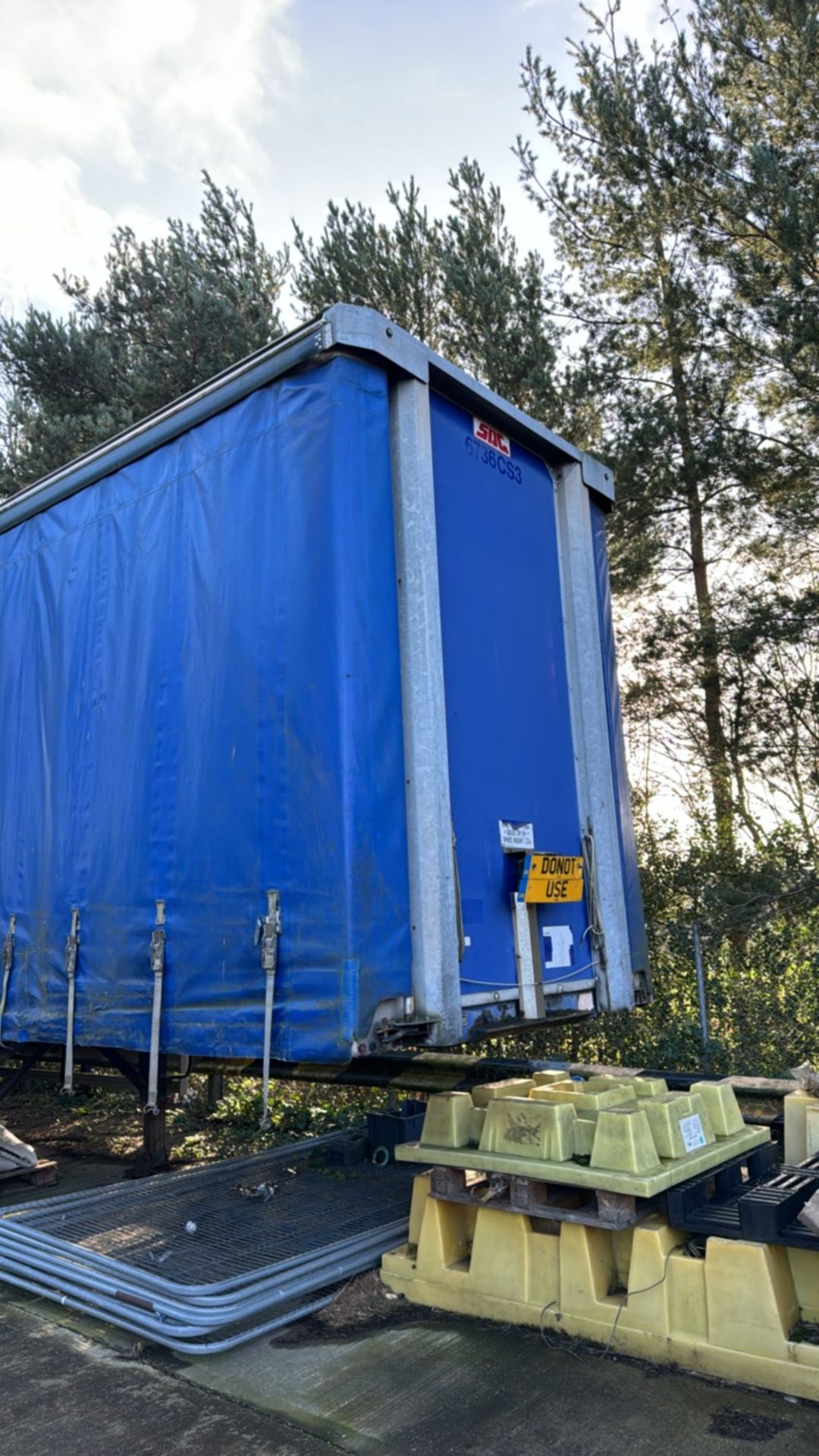 40ft Curtain Sider Trailer - Image 3 of 6