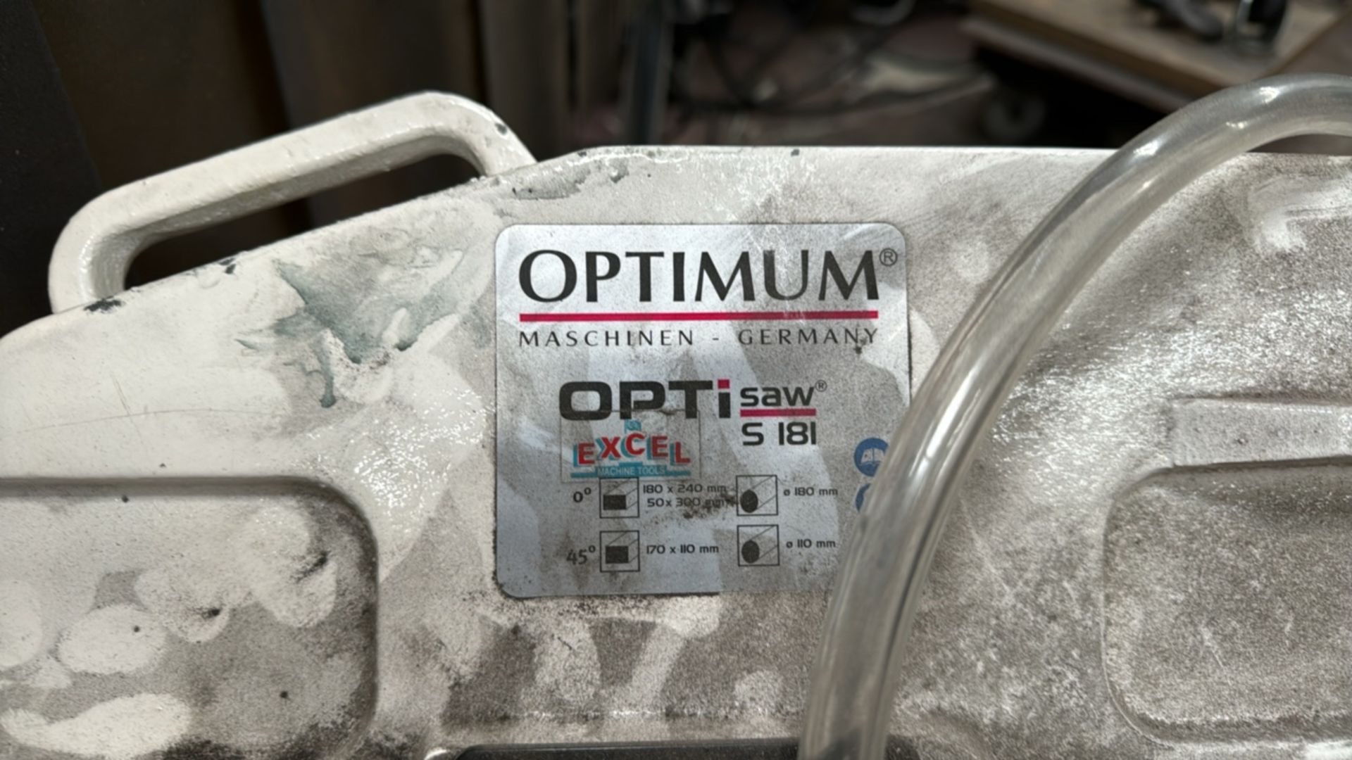 Optimum OptiSaw S181 Metal Belt Saw - Image 4 of 12