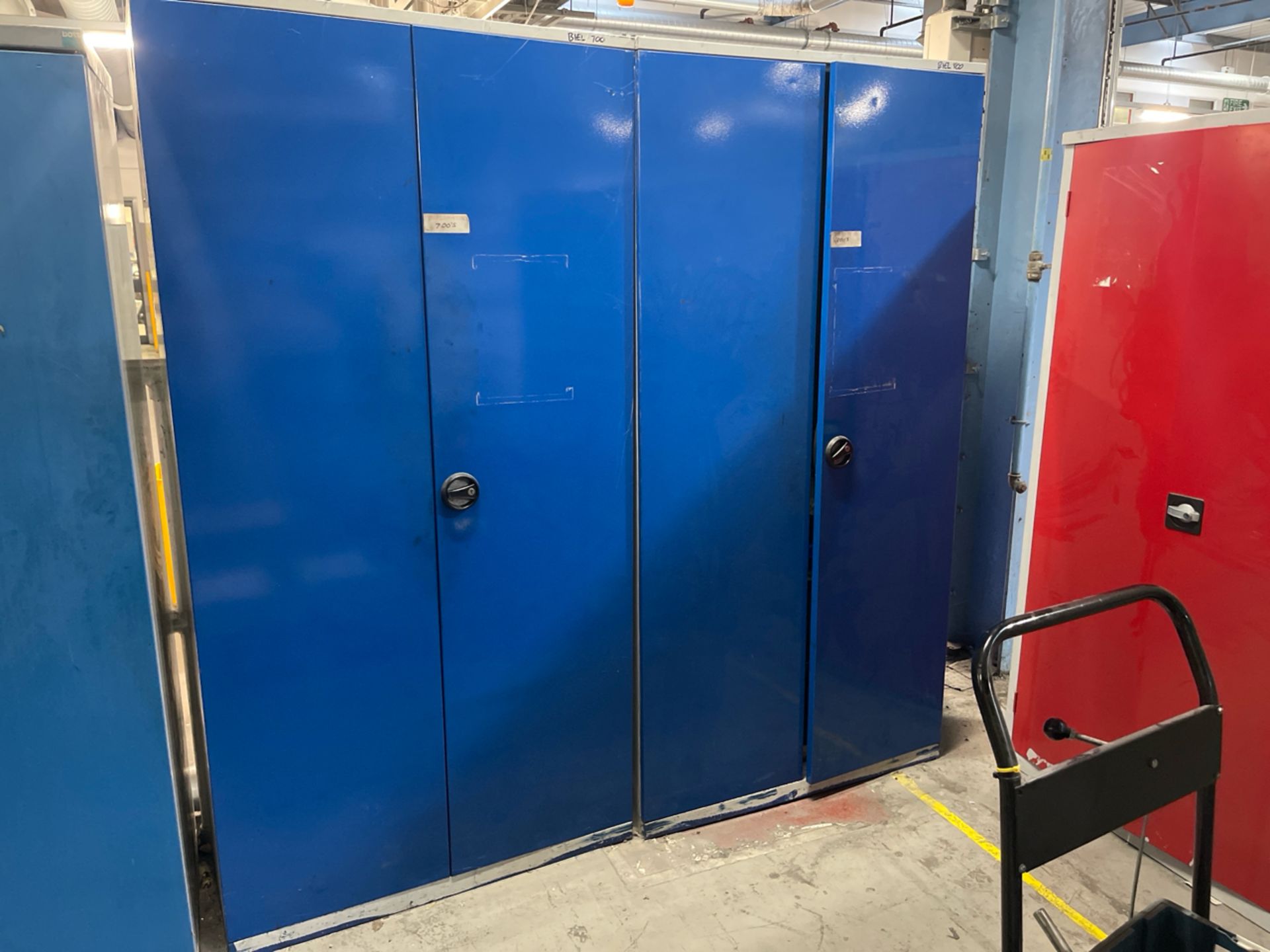 Pair Of Metal Storage Cabinets