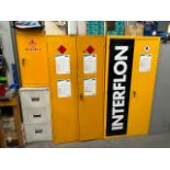 Assorted COSHH Cabinets x3