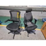 Assorted Office Chairs x3