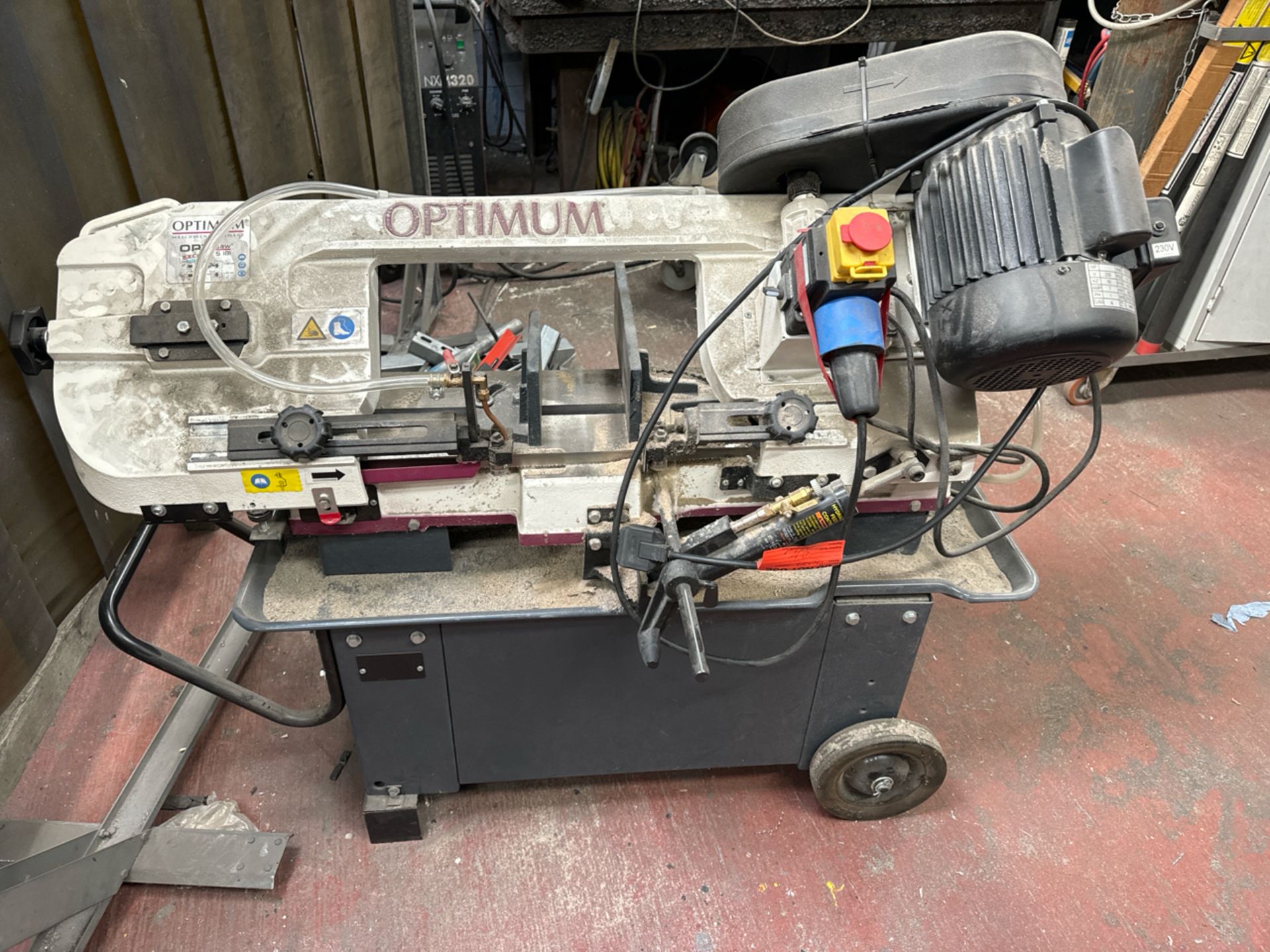 Optimum OptiSaw S181 Metal Belt Saw