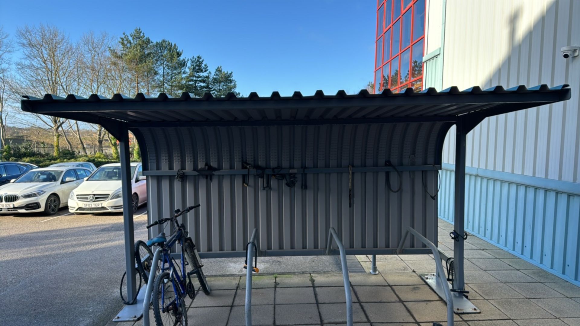 Bike Shelter and Rack - Image 2 of 7