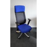 Blue Office Chair x1