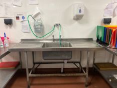 Stainless Steel Sink & Wash Unit