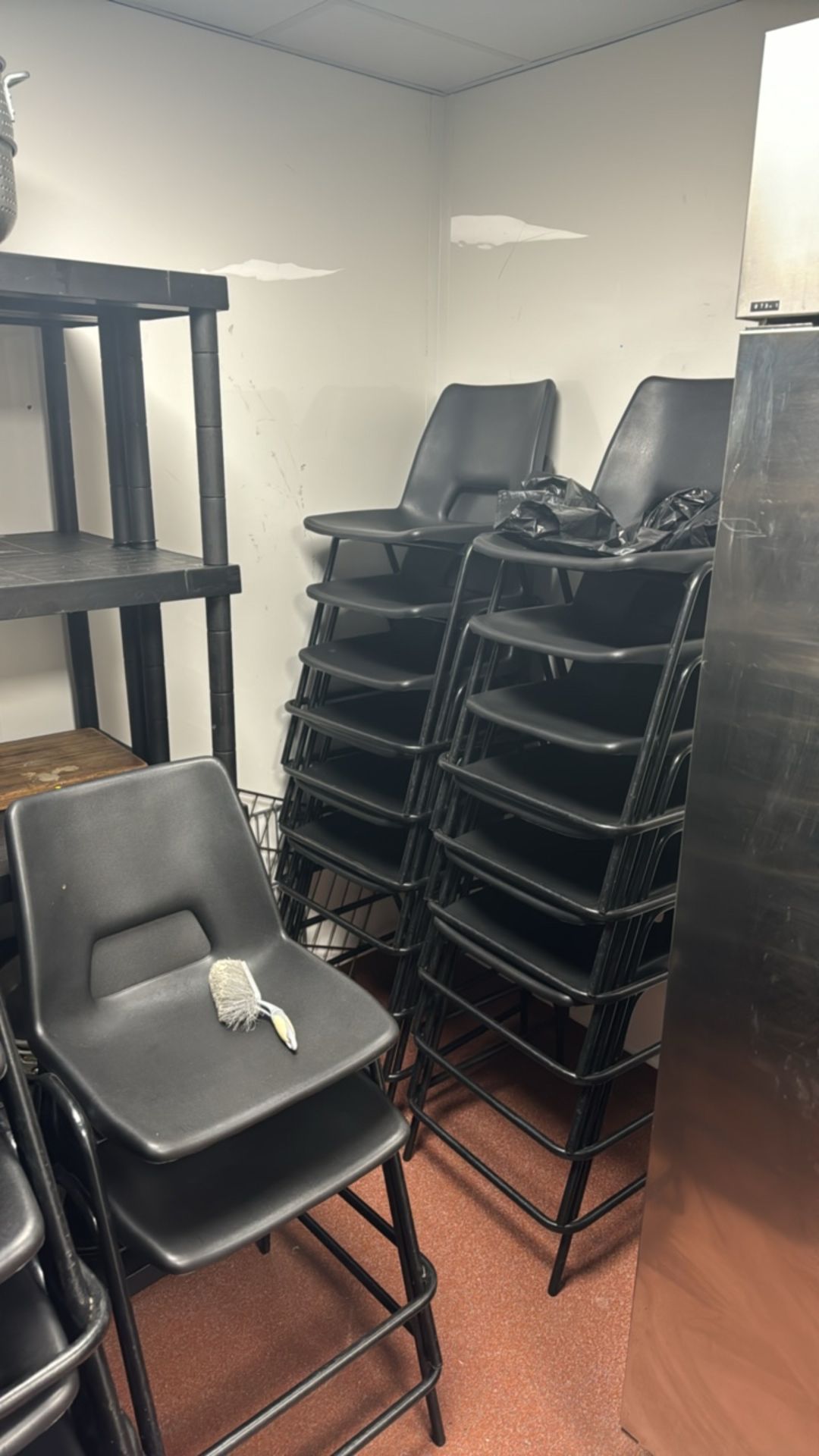 Quantity Of Black Classroom Chairs - Image 4 of 4