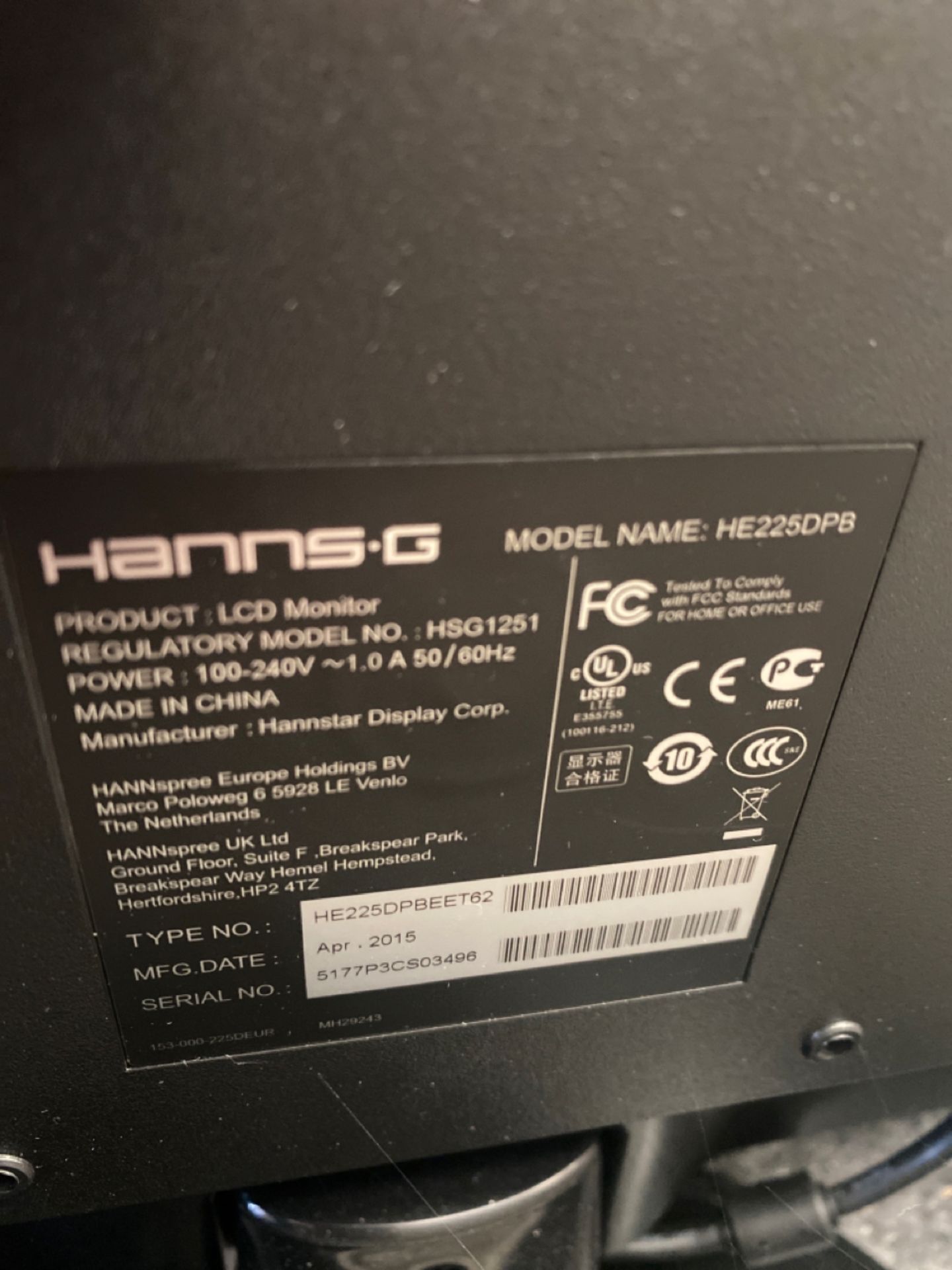 Hanns . G Monitor x9 - Image 10 of 10