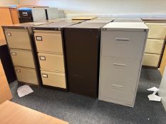 3 Drawer Metal Filing Cabinets x5