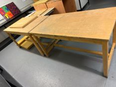 Wooden Desks x2