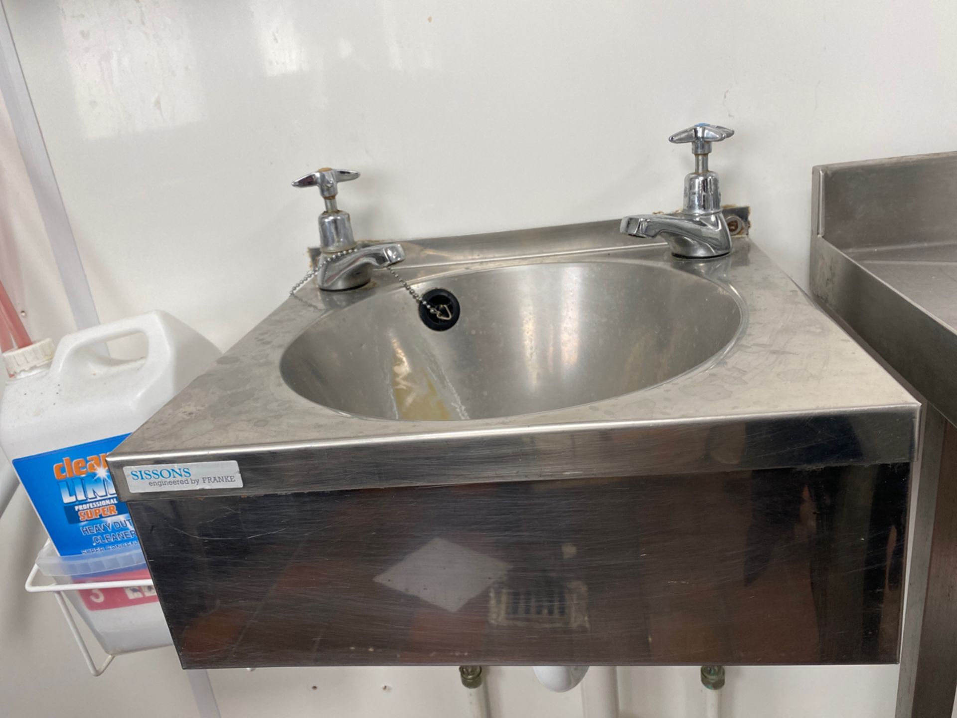 Stainless Steel Wall Sink Unit - Image 2 of 5