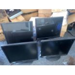 Selection Of Monitors x4