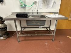 Stainless Steel Sink & Wash Unit