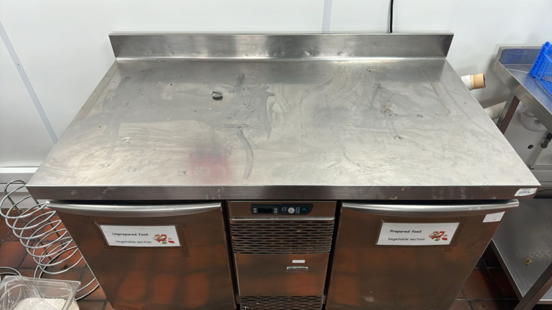Electrolux Stainless Steel Preparation Unit With Under Counter Fridges - Image 2 of 9