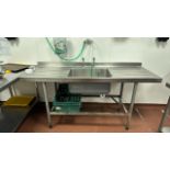 Stainless Steel Sink & Wash Unit