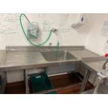 Stainless Steel Sink & Wash Unit