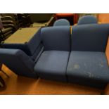 Blue Seats x4