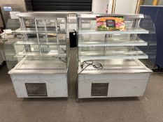Counterline Chilled Mobile Service Displays x2