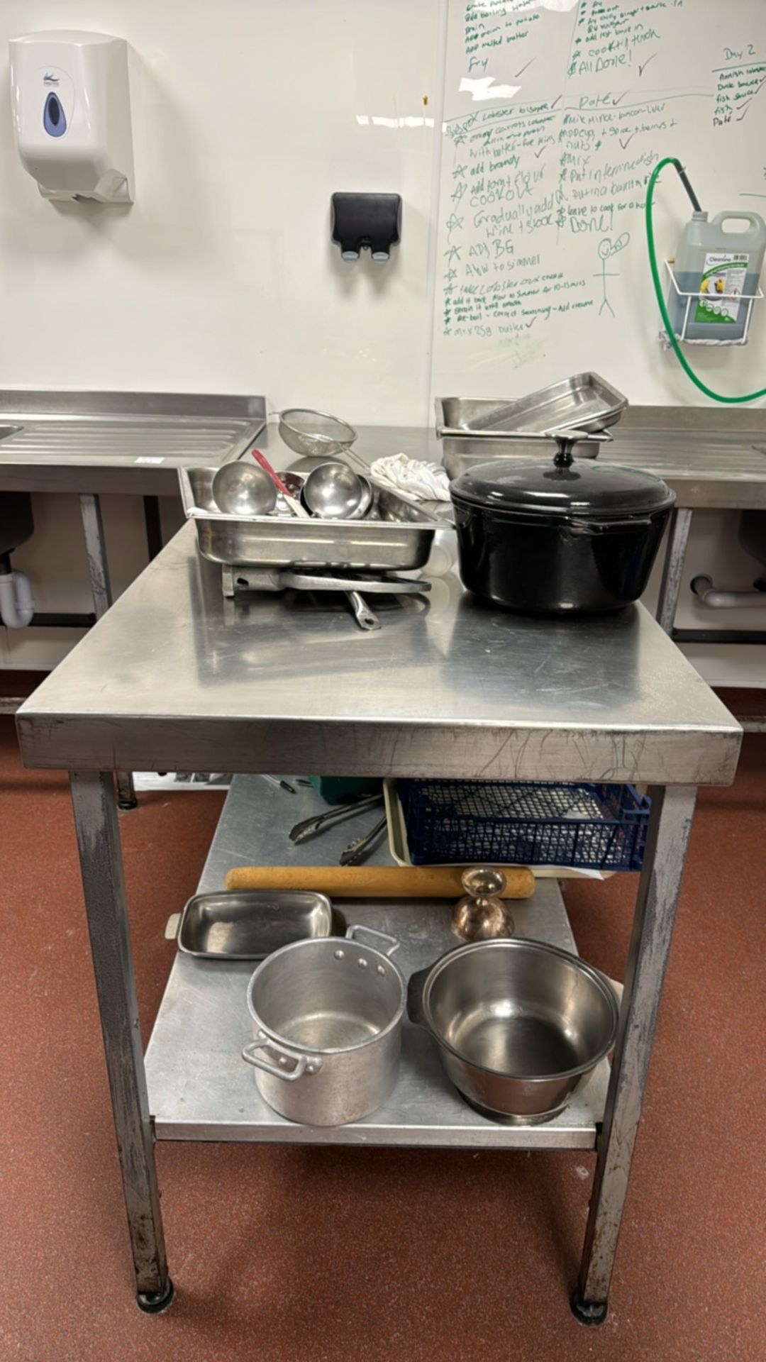 Stainless Steel Preparation Table - Image 4 of 4