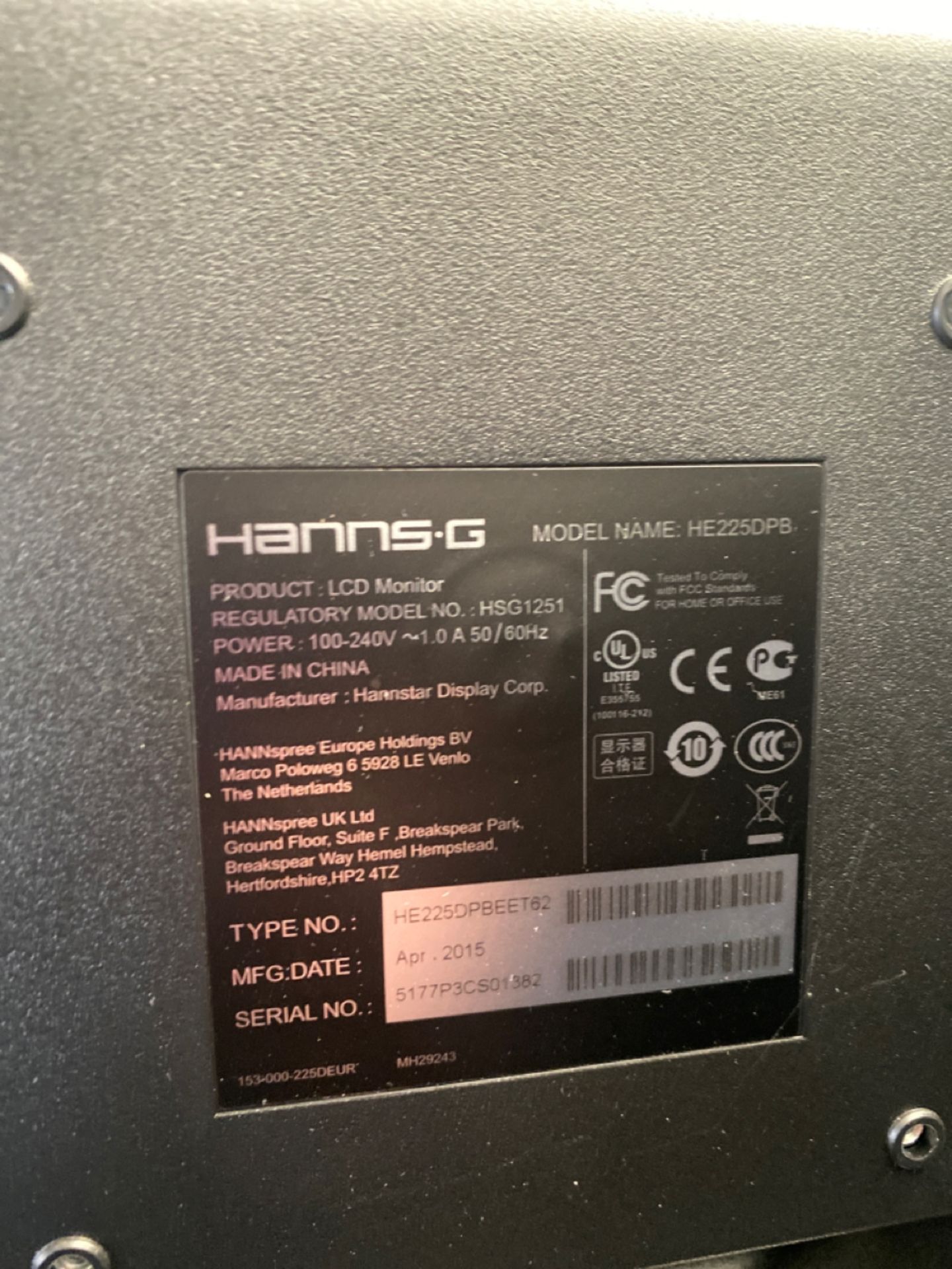 Hanns . G Monitor x9 - Image 7 of 10