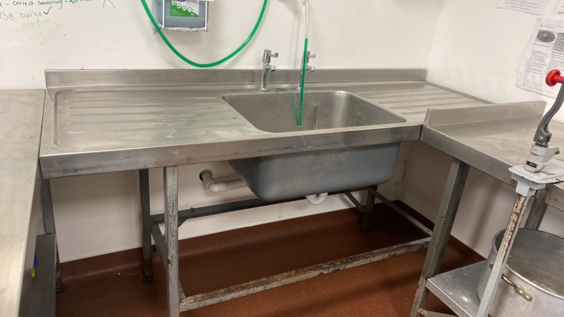 Stainless Steel Sink & Wash Unit - Image 2 of 7