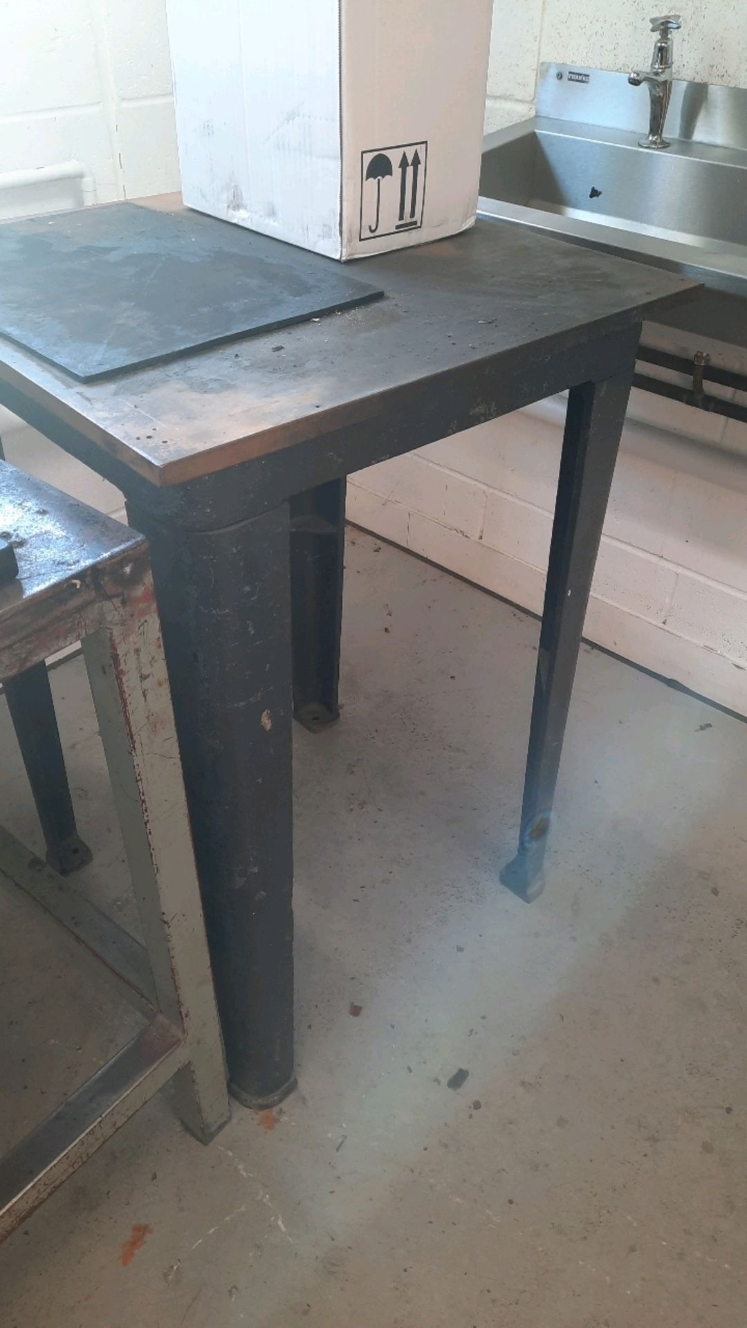 Assorted Metal Tables x3 - Image 2 of 11