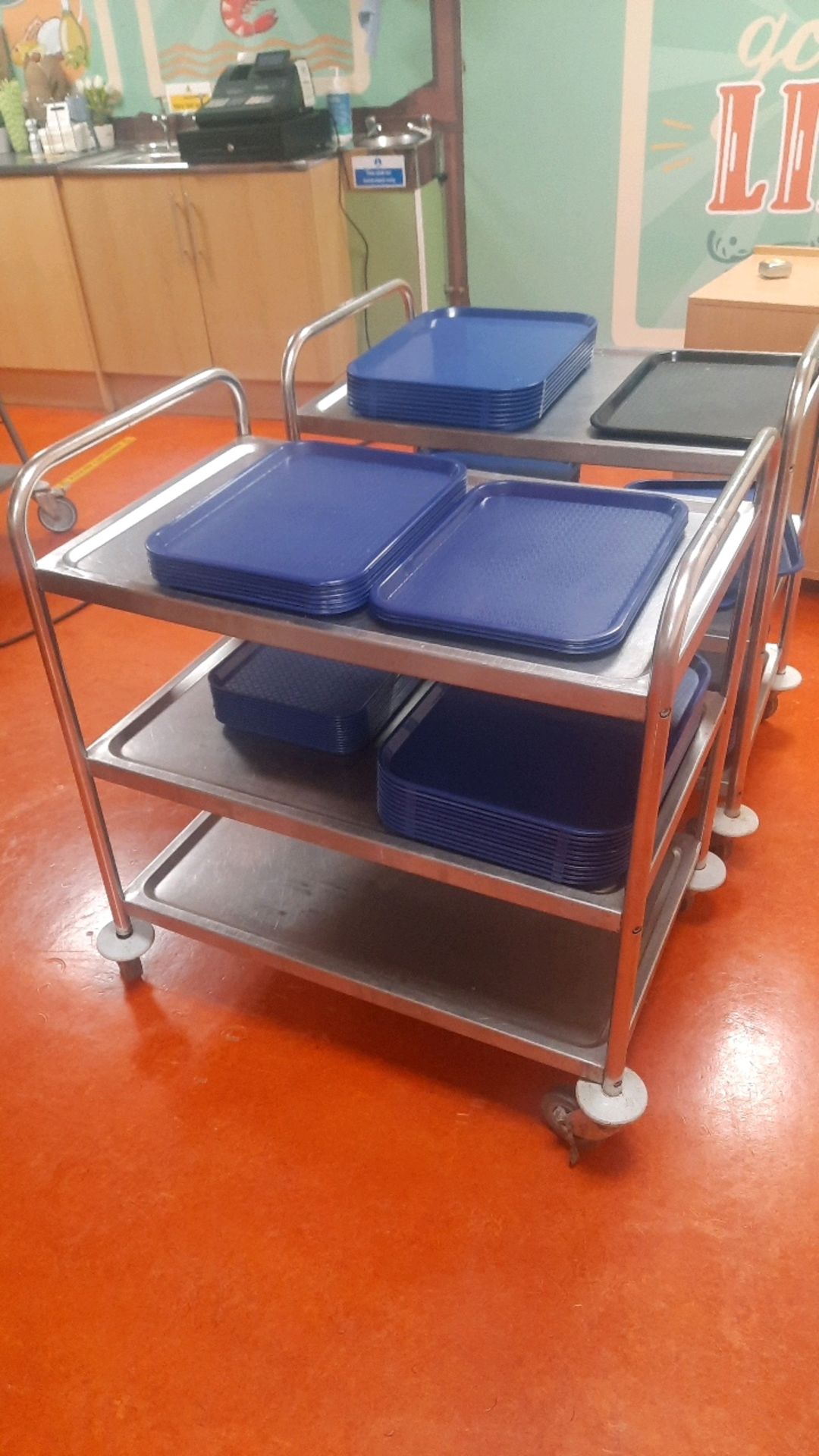 Catering Trolley x2 - Image 3 of 4