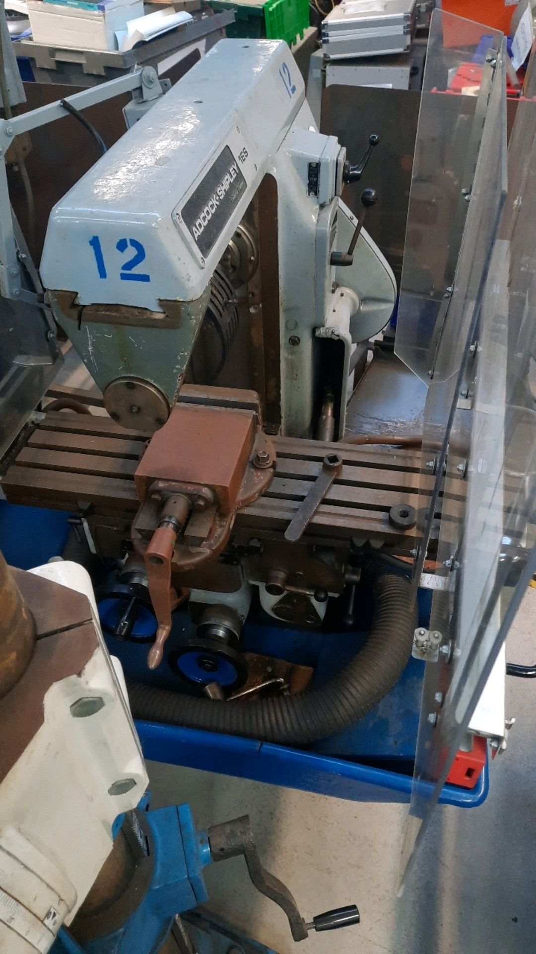 Adcock-Shipley Horizontal Milling Machine - Image 4 of 8