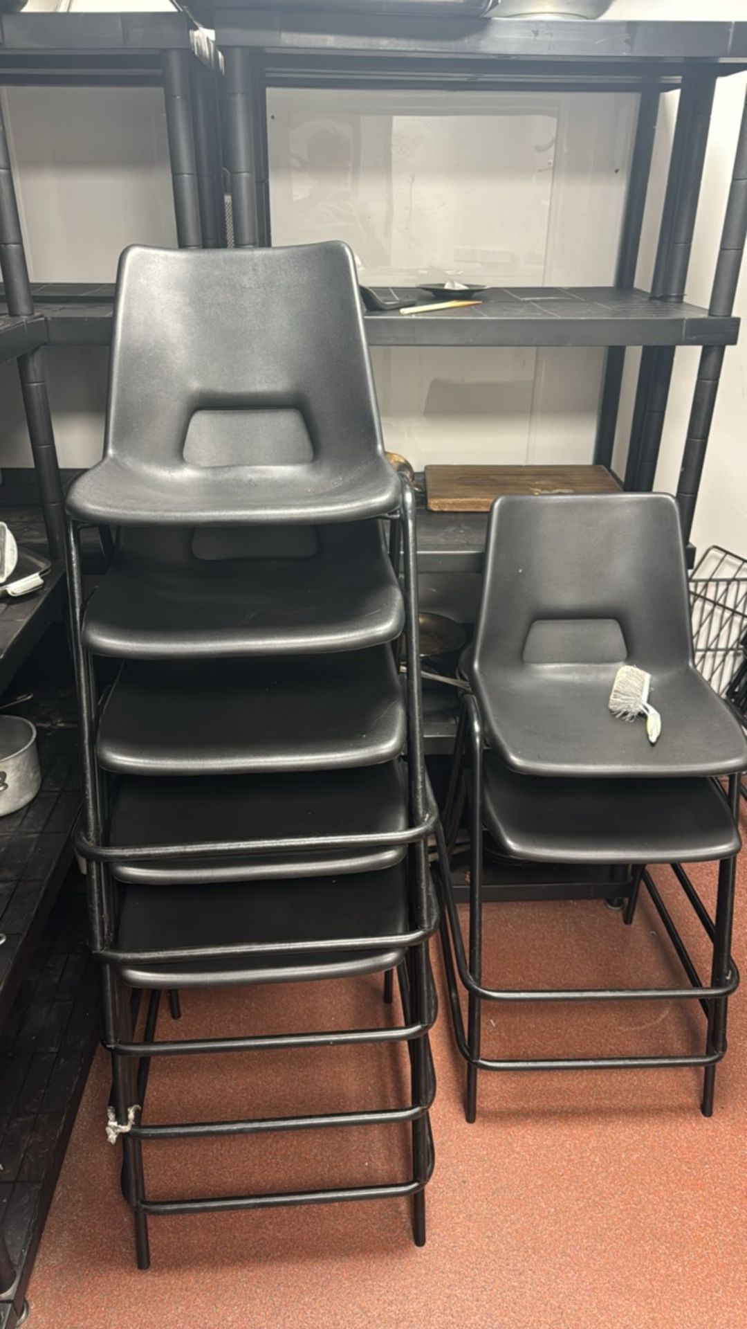 Quantity Of Black Classroom Chairs